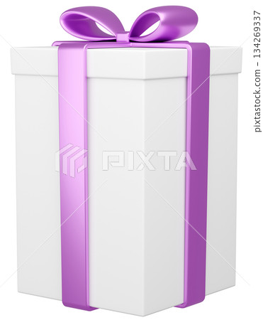 3D 插畫_呈現_紫色 134269337