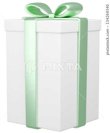 3D 插畫_呈現_黃綠色 134269340