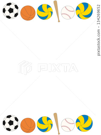 球類遊戲框架 134269652
