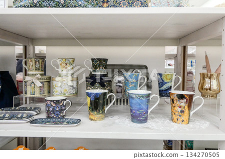 Famous Painting Mug Drink from a mug featuring a painting by a master Famous Painting Mug Drink from a mug featuring a painting by a master 134270505