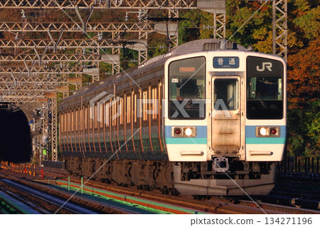 [CO] 中央本線211系列車上的秋葉（6節固定編組：高尾⇔松本） 134271196