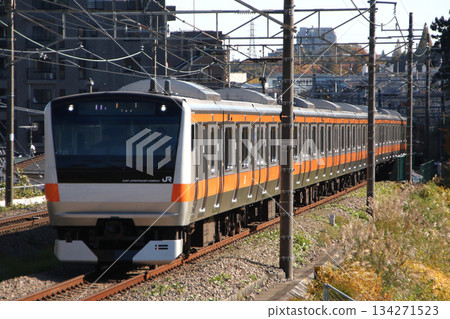 [JC]中央線E233系列列車（快速：東京⇔大月） 134271523