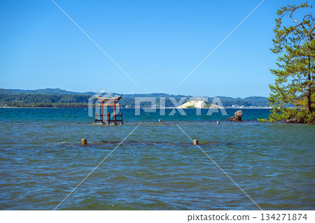 能登市鮎魚海岸的景色 能登市鮎魚海岸的景色 134271874