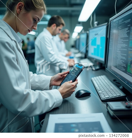 AI generated Researchers utilizing cuttingedge machines scrutinize detailed health AI generated Researchers utilizing cuttingedge machines scrutinize detailed health 134272008