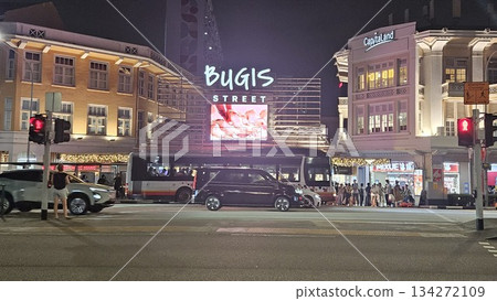 This is Bugis Street glows at night This is Bugis Street glows at night 134272109