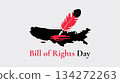 Bill of Rights Day Celebrating Fundamental Freedoms design templet 134272263