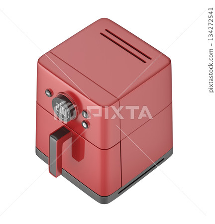 Red air fryer Red air fryer 134272541