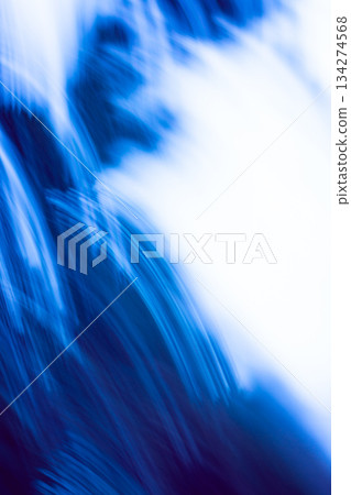 Shadowy gradients and dim blue highlights form an unsettling ethereal atmosphere on this abstract blue backdrop. 134274568