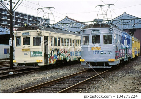 1995年阪堺電鐵Mo161型阪堺電車大及川車輛段大阪府檔案館 134275224