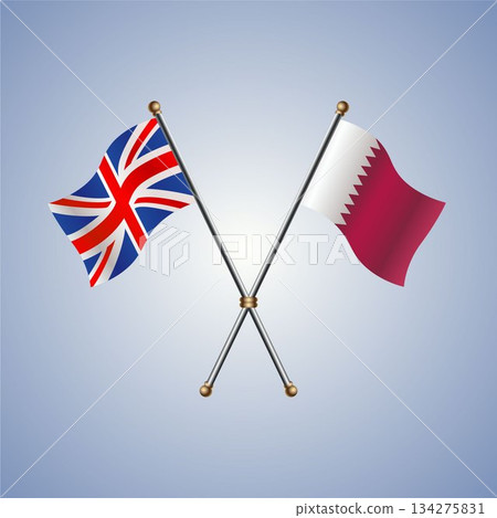 United Kingdom and Qatar flag relations United Kingdom and Qatar flag relations 134275831