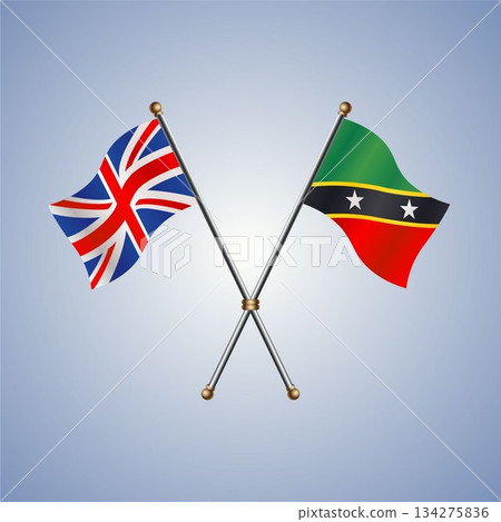 United Kingdom and ST. Kitts Nevis flag relations United Kingdom and ST. Kitts Nevis flag relations 134275836