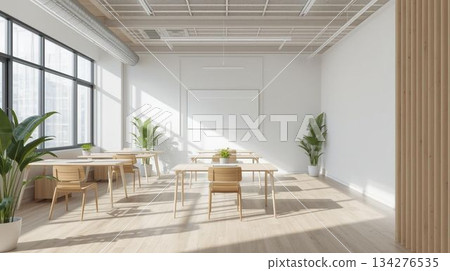 明亮開闊的辦公會議室，是公司資訊發布的理想場所 134276535