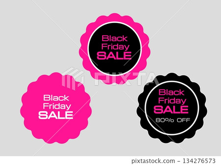 Black Friday Collection Design Black Friday Collection Design 134276573