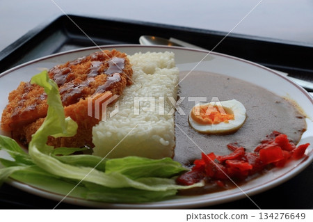 Dam curry at Uraya Dam, a Chichibu specialty 134276649