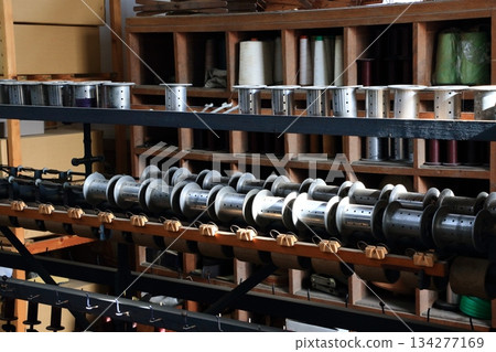 Yarn twisting machine at Chichibu Meisenkan 134277169