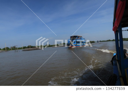 Cambodia Tonle Sap Lake Cambodia Tonle Sap Lake 134277839
