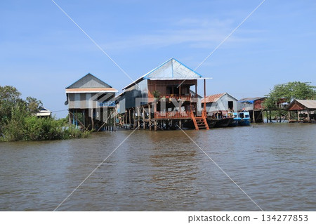 Cambodia Tonle Sap Lake Cambodia Tonle Sap Lake 134277853