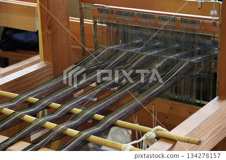 秩父名泉館的織布機 134278157