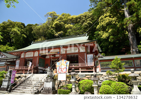 小川產砂神社(參拜殿)【和歌山縣紀之市】 小川產砂神社(參拜殿)【和歌山縣紀之市】 134278632