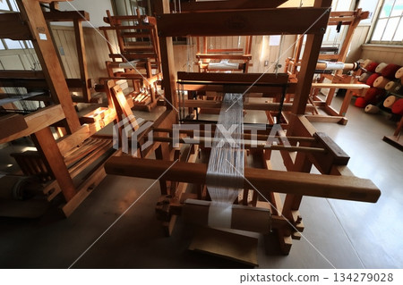 秩父名泉館的織布機 134279028