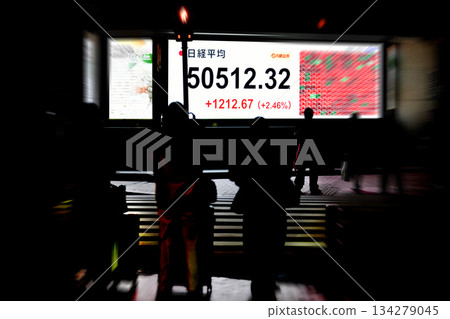 日本東京都會風景首次突破5萬日圓－50,512日圓32仙的股價/收盤價。東證股價指數27日也創下新高 134279045