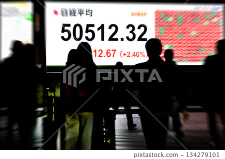 Tokyo Cityscape in Japan surpasses 50,000 yen for the first time - 50,512 yen 32 sen stock price/closing price. TOPIX also hits new high on the 27th Tokyo Cityscape in Japan surpasses 50,000 yen for the first time - 50,512 yen 32 sen stock price/closing price. TOPIX also hits new high on the 27th 134279101