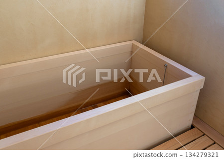 Japanese cypress bath Japanese cypress bath 134279321