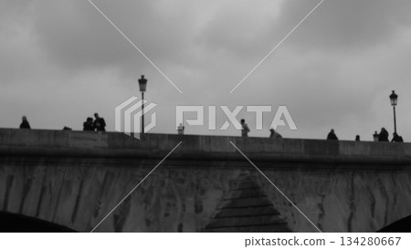 A landscape with a streetlight A landscape with a streetlight 134280667