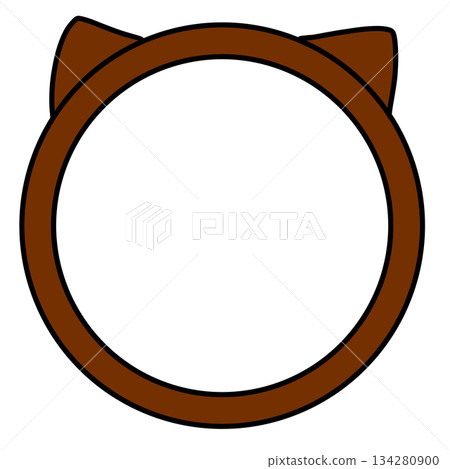 Cat frame simple Cat frame simple 134280900