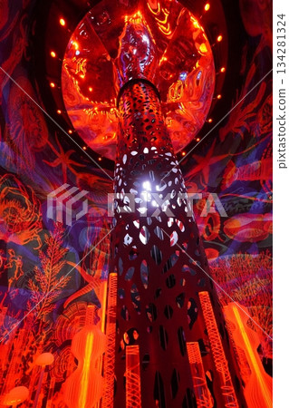 Monaco Pavilion Exhibit at the 2025 Osaka-Kansai Expo 134281324