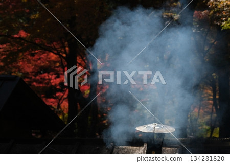 壁爐煙霧和煙囪 壁爐煙霧和煙囪 134281820