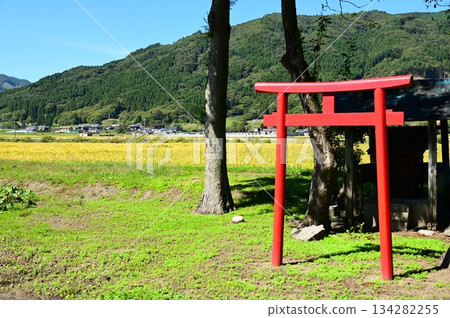 The Kamaishi Line as seen from a small shrine in Tono 134282255