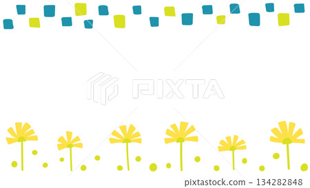 視訊串流尺寸:昭和復古可愛蒲公英背景 視訊串流尺寸:昭和復古可愛蒲公英背景 134282848