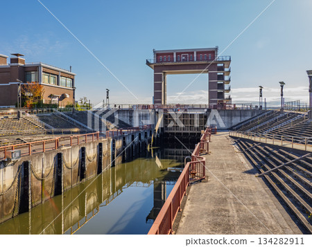 Arakawa Lock Gate (Edogawa Ward, Tokyo) 134282911