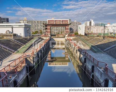 荒川鎖門（東京都江戶川區） 134282916