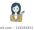 指導的女性 134283831