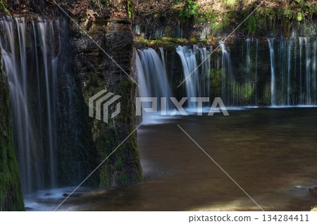 Scenery with Shiraito Falls Scenery with Shiraito Falls 134284411