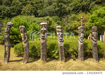 Jangseung Park in Cheongyang, South Chungcheong Province 134284475