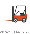 forklift icon 134285175