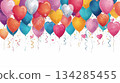慶祝氣球插圖 134285455