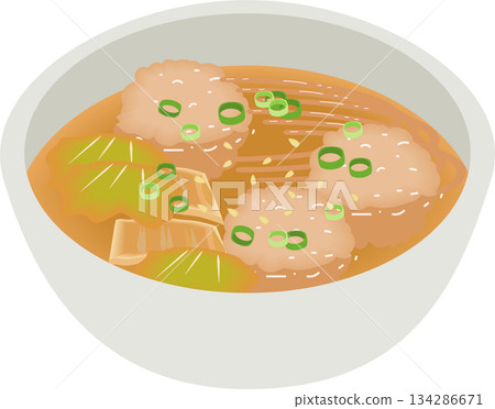 中式粉絲肉丸湯 134286671