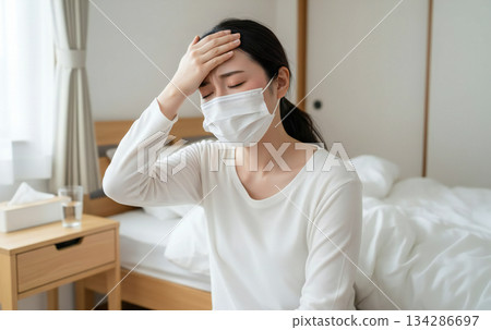 一個健康狀況不佳的女人 134286697