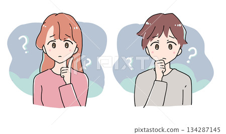 憂心忡忡的男男女女,爸爸媽媽們,年輕人 憂心忡忡的男男女女,爸爸媽媽們,年輕人 134287145