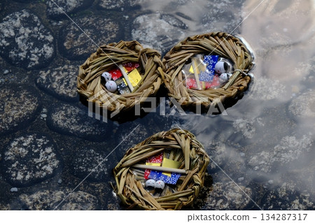 The floats for general worship at Shimogamo Shrine 134287317