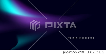 Blue and purple gradient on dark background. You use can banner, brochre, presentation. 134287418