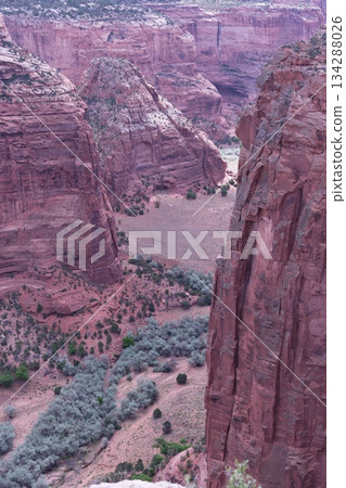 Canyon de Chelly National Monument canyon floor Canyon de Chelly National Monument canyon floor 134288026
