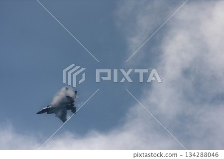 warplane, blue sky, fly 134288046