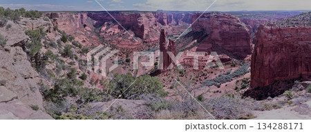 Spider Rock Super Panorama Canyon de Chelly Spider Rock Super Panorama Canyon de Chelly 134288171