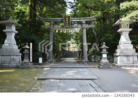 Shiogama Shrine grounds scenery Shiogama Shrine grounds scenery 134288343