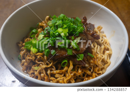 Very delicious Japanese mazesoba Very delicious Japanese mazesoba 134288857
